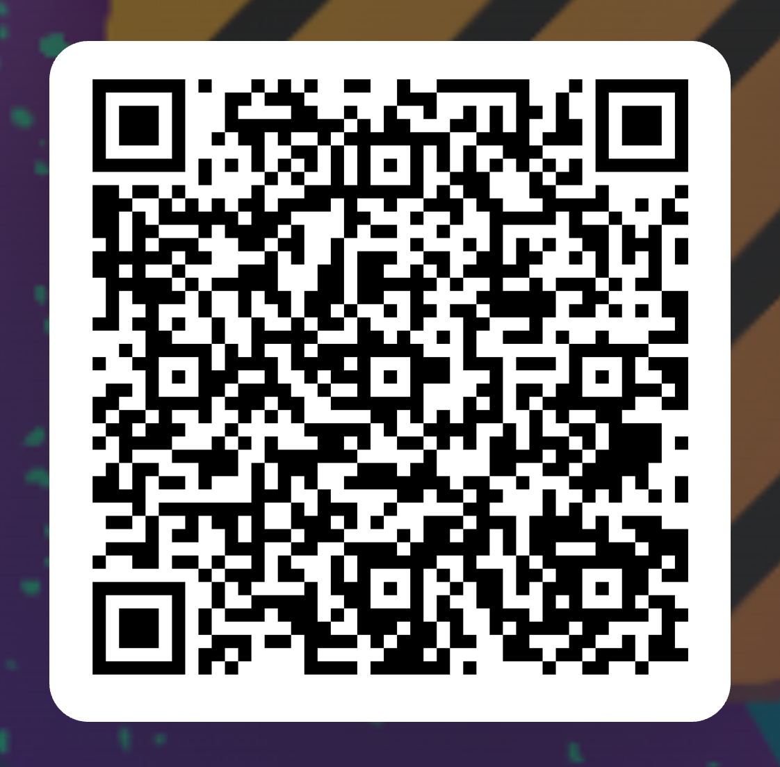 QR code to RSVP